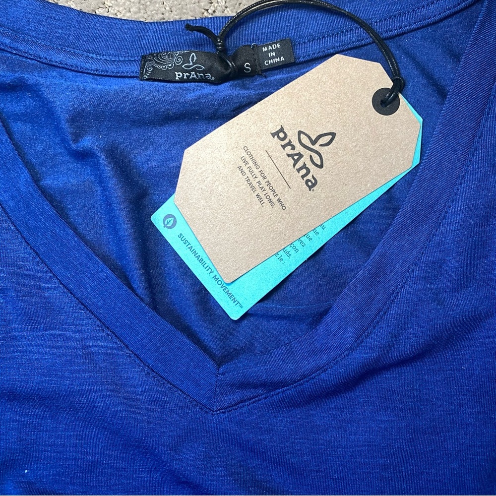 Prana Blue Mini Dress
